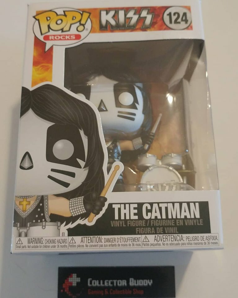 Funko Pop! Music Rocks 124 KISS The Catman Pop Vinyl Action Figure