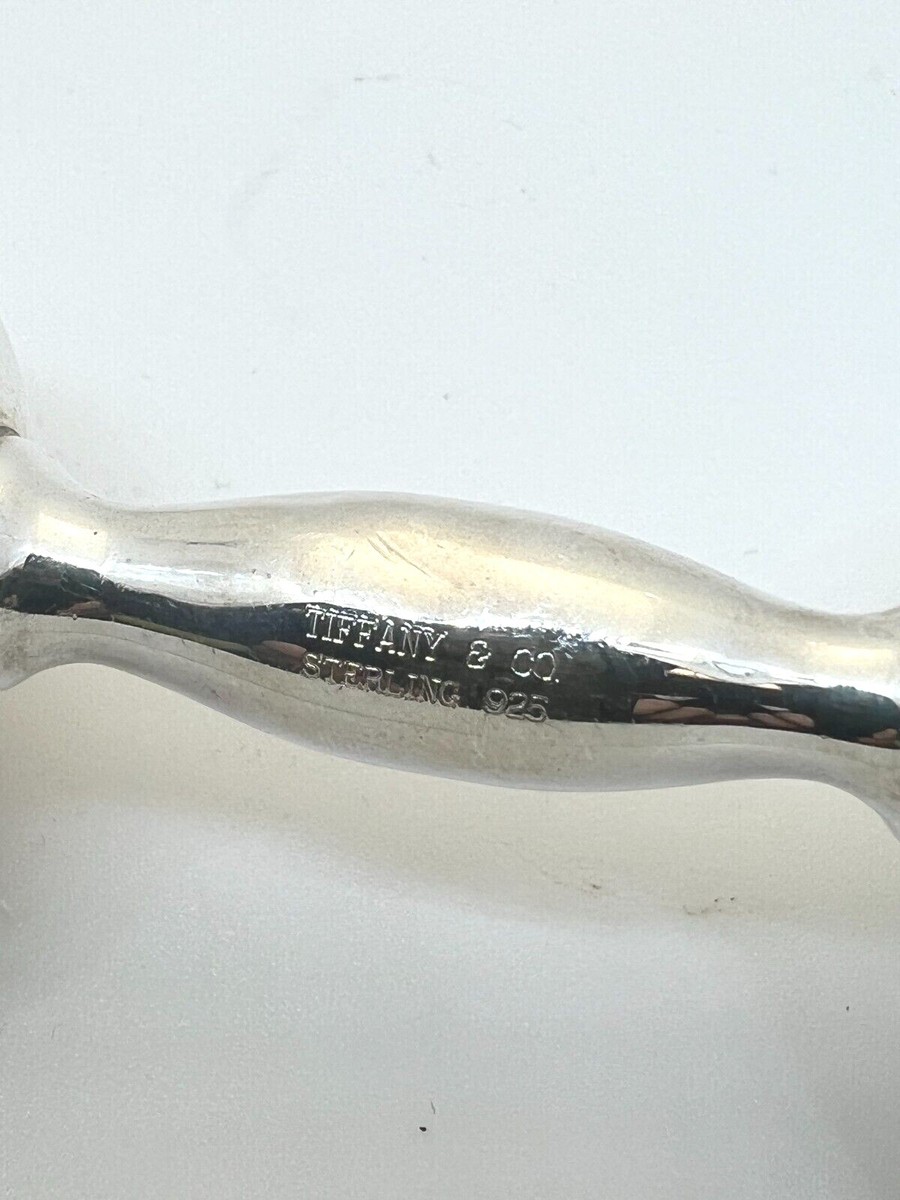 Tiffany & Co. Sterling Silver 925 Large Barbell Baby Rattle | eBay
