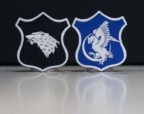 Glow in the dark Custom Embroidered Patches Sew On Backing - Picture 2 of 5