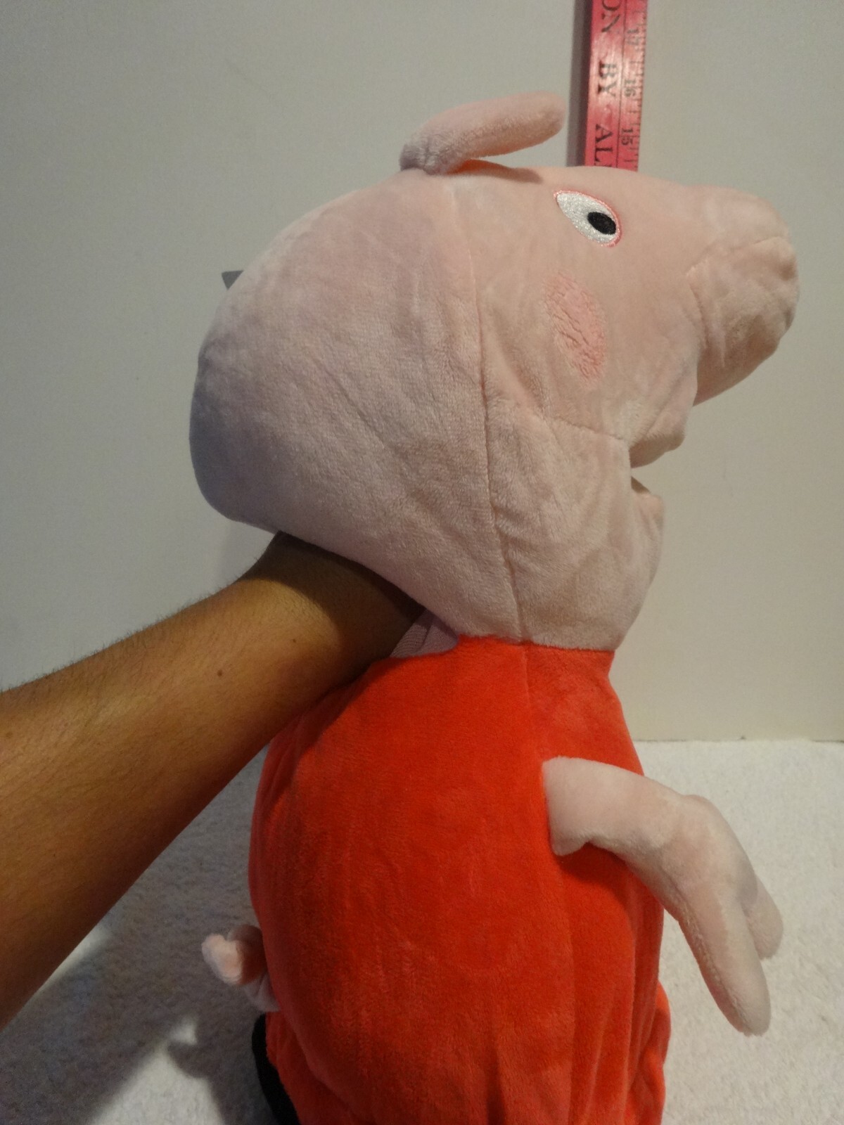 Toy Topic NEW NWT Peppa Pig Large Plush Doll Hand Puppet 17.5” Hasbro Toy Topic ...