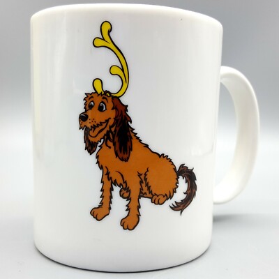 Dr. Seuss White MUG - Max The Dog, from How The Grinch Stole Christmas |  eBay