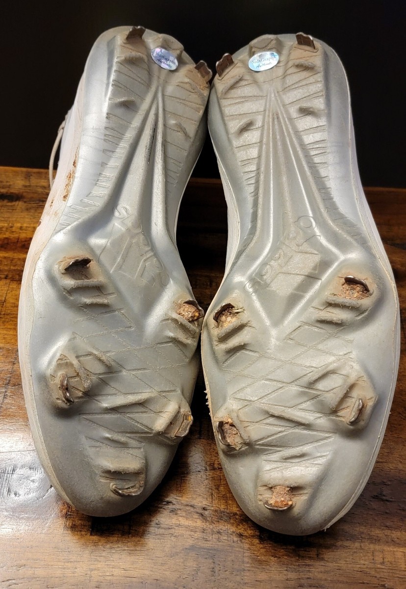Jackson Merrill 2022 Game Used Autographed Cleats San Diego