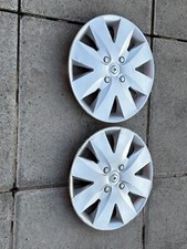 RENAULT CLIO 15" WHEEL TRIM X 2 HUB CAP GENUINE 8200837937 DERMIC