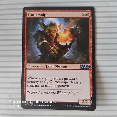 Magic: The Gathering - Core Set 2019 ~ Uncommon ~ Guttersnipe