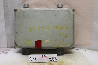 1996-1997 Honda Civic EX AT Engine Control Unit ECU 37820P2P436 Module ...