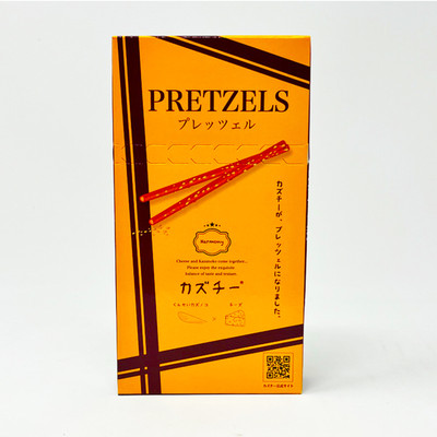 Kazuchee herring roe cheese pretzel 45g Hokkaido Local Japan