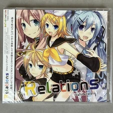 Signal-P Vocaloid Relations Hatsune Miku Luka Kaito etc. Album CD Japan Import