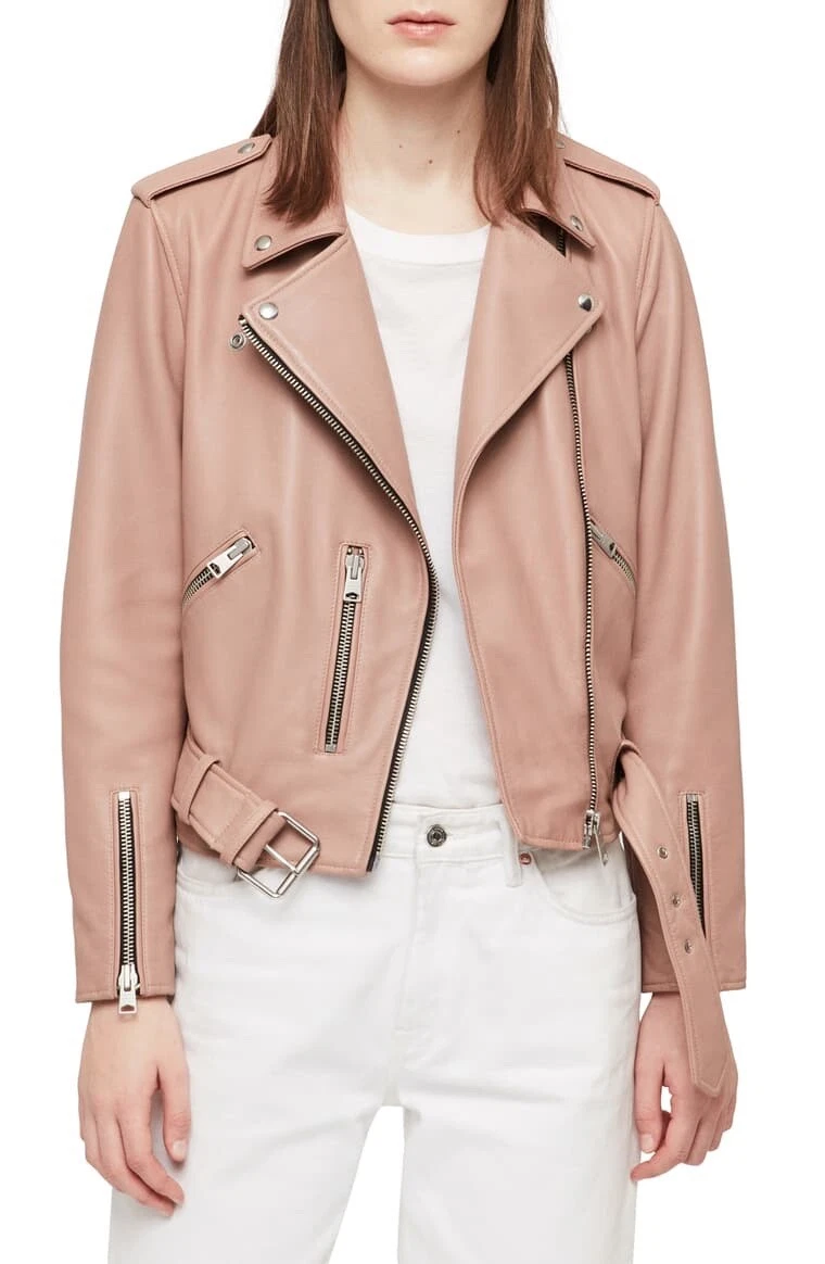 Allsaints balfern blush clearance pink