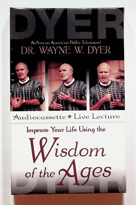 1998 Wayne Dyer Improve Your Life Using The Wisdom Of The Ages Cassette Tape NEW