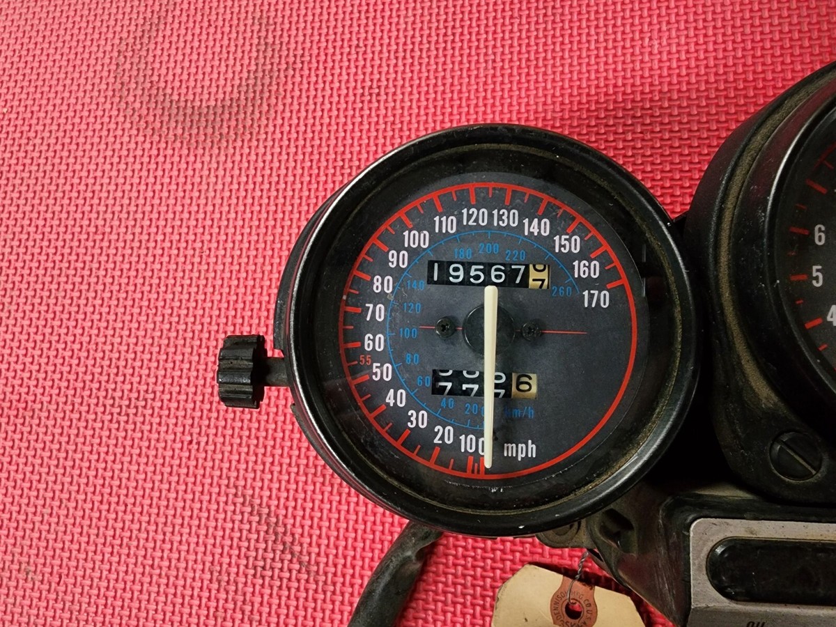 Gauges gauge instrument cluster temp tach odometer Kawasaki Ninja