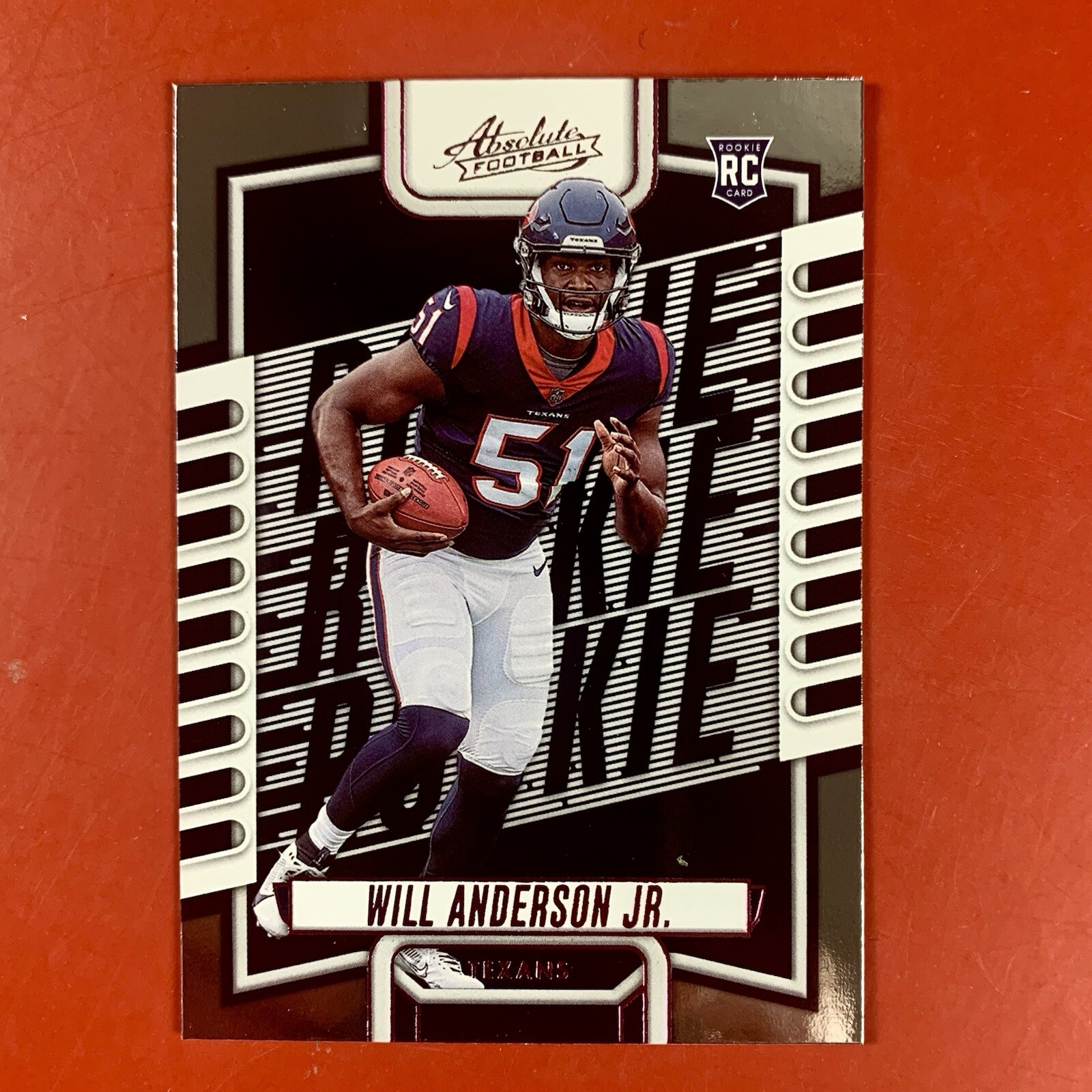 2023 Panini Absolute Will Anderson Jr. card #103 RC Houston Texans