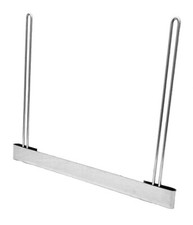 Straight Anti-sail Bracket - 2 Bottom Plate- 21 X 24 - Chrome - Set Of 2 Straight Anti-sail Bracket - 2 Bottom Plate- 21 X 24 - Chrome - Set Of 2
