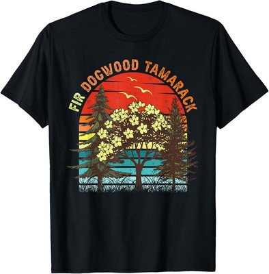 Subtle Tree Anti Trump Fir Dogwood Tamarack T-Shirt