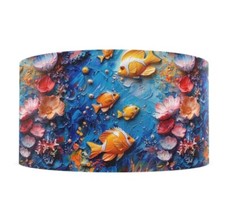 1.5 INCH GROSGRAIN RIBBON Hair Bow Supplies 1246679 Starfish Clownfish Ocean