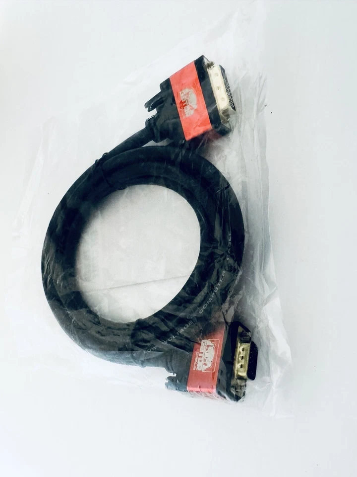 Gator Cable DVI to VGA 6 Ft Cable VGA/SVGA D-Sub Male Connector DVI-I (24+5) - Image 2 of 4