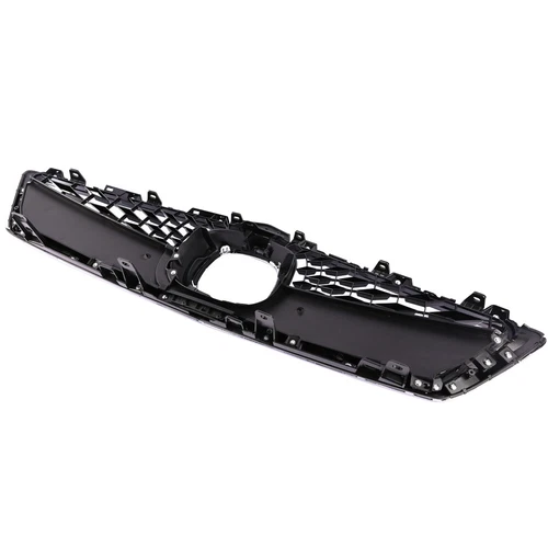 Front Bumper Upper Grille W/Chrome Molding For 2017 - 2020 Acura MDX 71121TZ5A00 - Picture 15 of 16