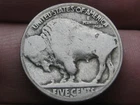 1915 D Buffalo Nickel 5 Cent Piece- Denver, Good Reverse Details