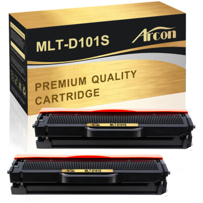 2PK Toner Compatible With Samsung MLT-D101S 101S SCX-3400 SCX-3405FW SF-760P