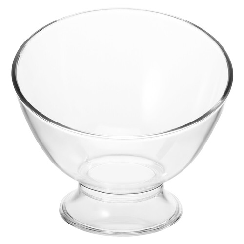 Clear Dessert Bowl Large Salad Bowl Candy Bowl Glass Dessert Cups