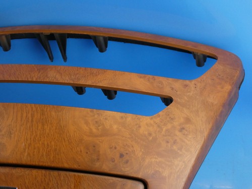 MERCEDES CL500 C216 Mittelkonsole vorne Verkleidung Holz matt Eiche DESIGNO - Picture 7 of 8