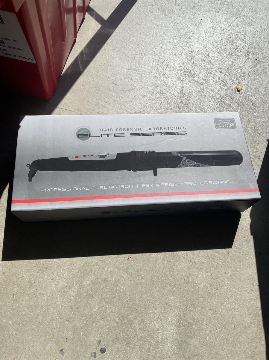 NEW Hair Forensic Laboratories Elite Series Curling Iron Red  display picture 2