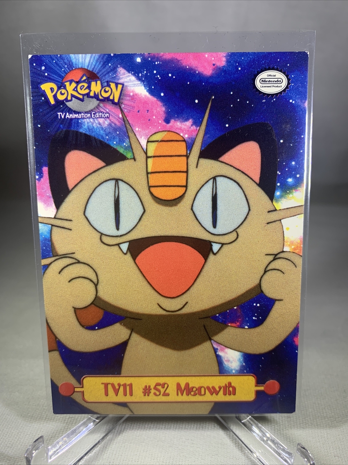 Pokemon Card Topps Tv Animation TV11 #52 Meowth-