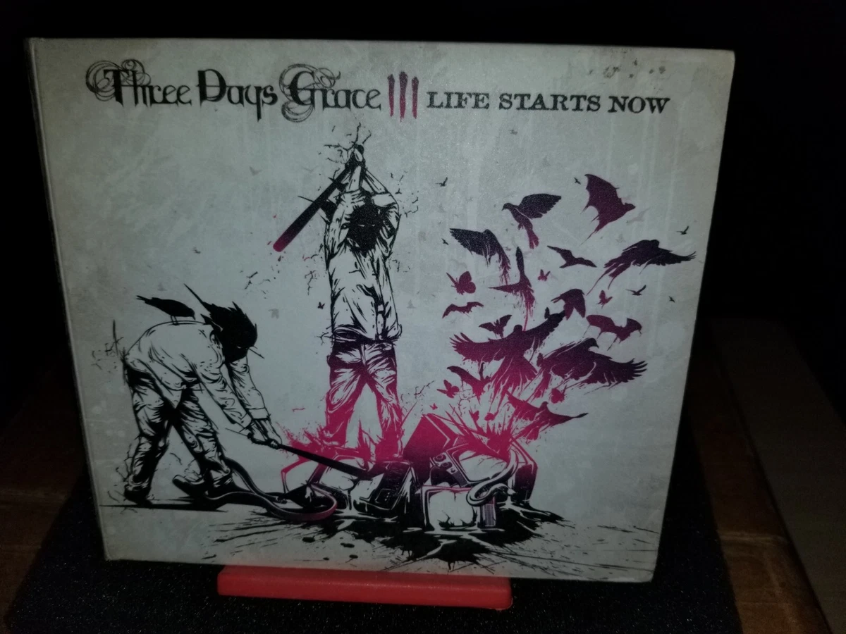 Three Days Grace Life Starts Now Utwory Three Days Grace Life Starts Now Album Cover
