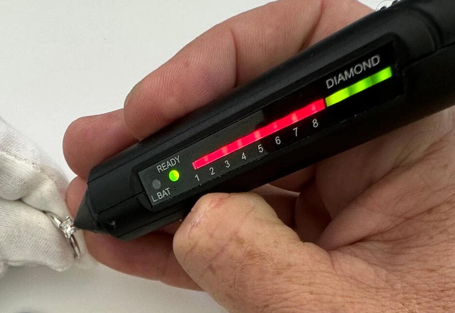 .40CT Natural Princess Diamond Solitaire Engagement Wedding Ring 14K White Gold - Image 4 of 4