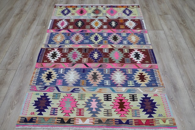 Bunt Kelim Türkischer Handmade Teppich Tribal Ethnisch Kappadokien Area 1.2x1.8m Bunt Kelim Türkischer Handmade Teppich Tribal Ethnisch Kappadokien Area 1.2x1.8m