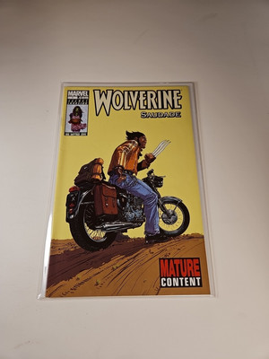 Wolverine: Saudade #1 2008 Marvel Comics Philippe Bouchet Motorcycle Cover 