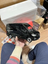 1:18 Scale Norev 2018 Mercedes-Benz Sprinter Black Cargo Van Diecast Model Car