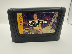 Toughman Contest Sega Genesis 32X game cartridge working great shape EA Sports