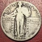 1926-D Standing Liberty Quarter. Free Shipping
