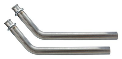 Exhaust Manifold Down Pipe 2.5 in 3 Bolt Hardware Not Incl 409 Stainless Steel