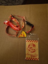 Stranger Things Pizza Lanyard