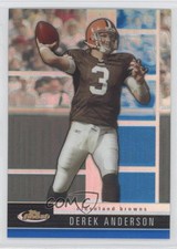 2008 Topps Finest Blue Refractor/X-Fractor Derek Anderson #10 0f6