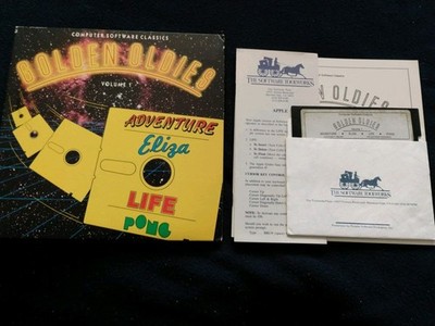 Golden Oldies Vol. 1 Computer Game IBM PC 5.25'' Software Country 1985 Adventure