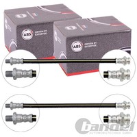 2X A.B.S. BremsschlÄUche Hinten Mitte Passend FüR Nissan Patrol