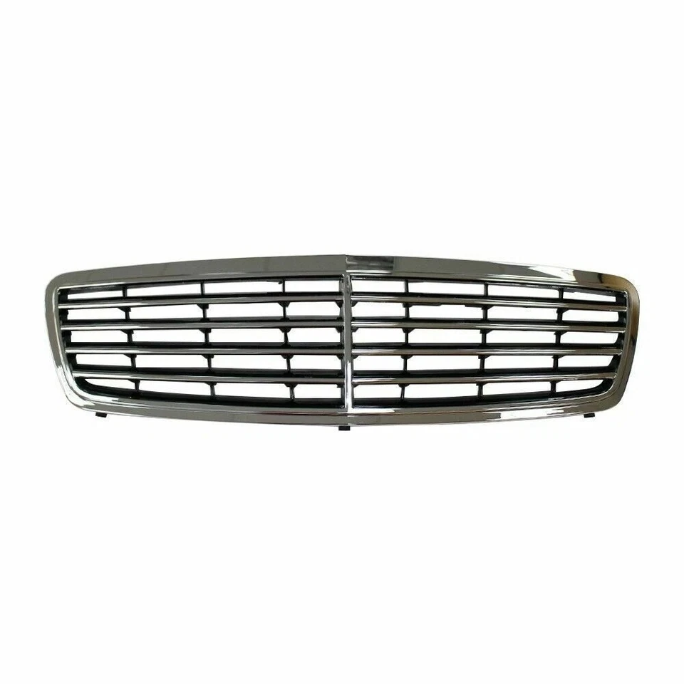 For 2005-2007 New Front Chrome & Black Grille Fits Mercedes-Benz C230 Plastic Foto 3 de 3