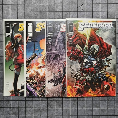 The Scorched #33-36 (33, 34, 35, 36) - Variant Cover B Set - Spawn - UNREAD NM