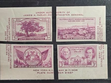 US Stamp Sc 778 a-d, International Stamp Expo, MNH  F/VF (504U45)