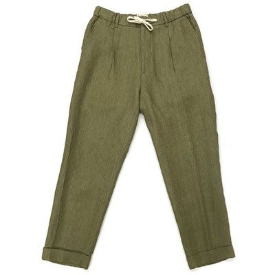 Todd Snyder Birdwell Britches Linen Beach Pant Men's Small Green Drawstring NWT