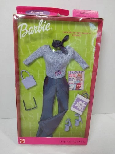 Vintage Barbie Fashion Ave 2000 Mattel #25702 Charm Concert On the Green NRFB