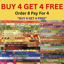 Hem Incense Stick Genuine Joss Insence Sticks Hex Mix & Match Scents 20 Sticks
