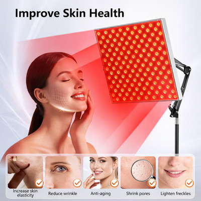 Anti Aging LED Therapy Light Panel 660nm 850nm Full Body Red Near Infrared LED