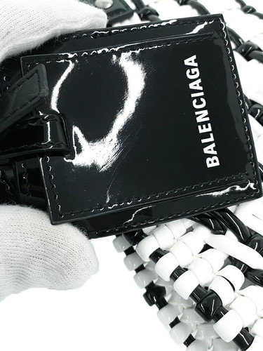 Balenciaga Bistro XXS Basket with Strap 678028 #T1362 - Picture 5 of 9
