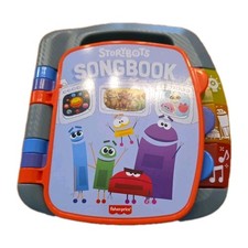 Fisher Price StoryBots Songbook Electronic Handheld Learning Toy Lights Sounds