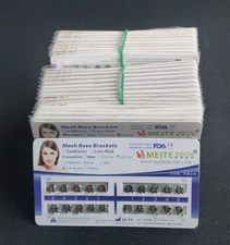 20 Packs Dental Orthodontic Bracket Braces Standard MBT .022 Hooks 3-4-5