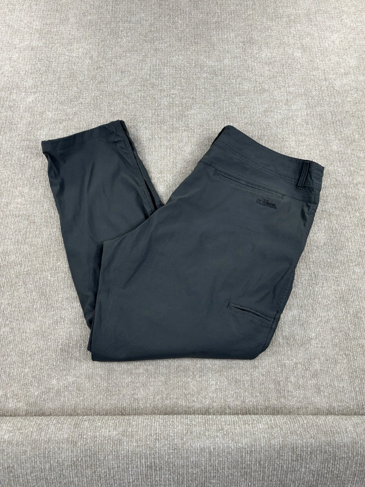 Kuhl Men's Pants Size 40x30 Outdoor Hiking Camping Black Gorpcore
