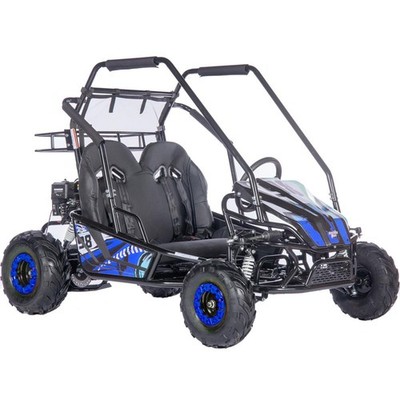 212cc Gas Powered 2-Seater Kids Go Kart Car Dirt Buggy MotoTec